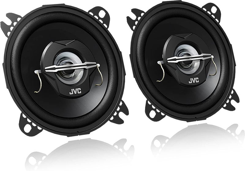 JVC CS-J420X 4-Inch 210 Watts 2-Way Coaxial Car Stereo Speakers (Pair) - Image 1
